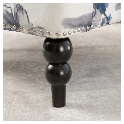 Boaz Upholstered Club Chair - Floral Print - Christopher Knight Home 3 Boaz Upholstered Club Chair - Floral Print - Christopher Knight Home