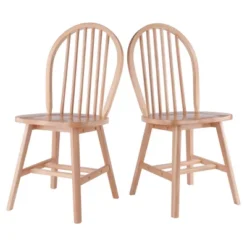 2pc Windsor Chair Set - Winsome -Baxton Studio Store GUEST 4b002459 f36b 45e7 9ca9 e82c5db67ec9