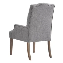 Raghnaid Distressed Tufted Linen Dining Chair - Inspire Q 14 Raghnaid Distressed Tufted Linen Dining Chair - Inspire Q -Baxton Studio Store GUEST 4b381c0f 574f 4d35 a719 e19bf9f95b7a