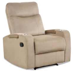 Costway Recliner Chair Single Sofa Lounger With Arm Storage & Cup Holder CoffeeGreyBrown 24 Costway Recliner Chair Single Sofa Lounger With Arm Storage & Cup Holder CoffeeGreyBrown -Baxton Studio Store GUEST 4c00b398 93fa 4d07 bd1a e00464bc0cab