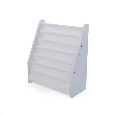 Kids' Cambridge Supersized Bookshelf 6 Tier Book Rack Organizer White - Humble Crew 3 Kids' Cambridge Supersized Bookshelf 6 Tier Book Rack Organizer White - Humble Crew