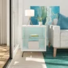 Hannaford End Table White - Room & Joy -Baxton Studio Store GUEST 534a713f 0386 476a b7cc 059a038d7f12