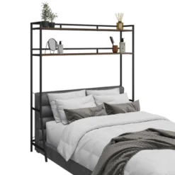 64.88" Beverly Over The Bed Storage For Full And Full XL Beds - Novogratz -Baxton Studio Store GUEST 5386ebe7 0253 42d3 9f60 dc0de26dd64e
