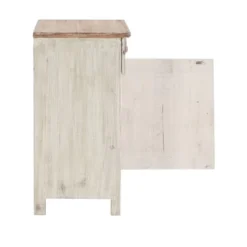 Salina Side Table White - Powell Company -Baxton Studio Store GUEST 551f2f16 ce5f 4510 83b5 c9dc3085e8ab