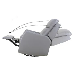 Artful Living Design Ofelia Swivel Set Of 2 Recliners -Baxton Studio Store GUEST 56114a25 4d1a 4799 b11c d42da36f1518