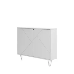Slim 2 Door Storage Cabinet - Nexera -Baxton Studio Store GUEST 5804d3a4 dc36 430f be55 5954e36b7c7d