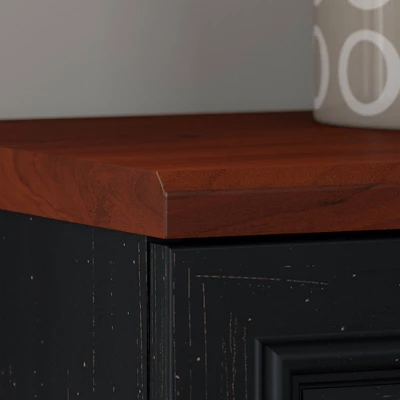 Fairview Small Storage Cabinet With Doors - Bush Furniture 6 Fairview Small Storage Cabinet With Doors - Bush Furniture - Image 4