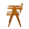 30" X 20" Modern Teak Wood Accent Chair - Olivia & May -Baxton Studio Store GUEST 5b6330b5 421e 4efb aaa3 6b853e74a58e