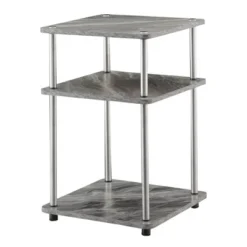 No Tools 3 Tier End Table - Breighton Home 14 No Tools 3 Tier End Table - Breighton Home -Baxton Studio Store GUEST 5c3b1658 314f 4585 9781 4018c5e30ace