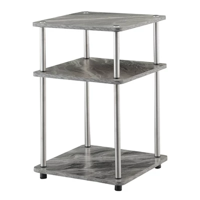 No Tools 3 Tier End Table - Breighton Home 8 No Tools 3 Tier End Table - Breighton Home - Image 6
