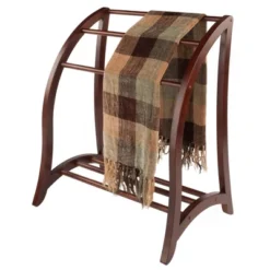 Betsy Blanket Rack - Antique Walnut - Winsome -Baxton Studio Store GUEST 5c7bb1af bc04 41da bc70 a135b62b03ee
