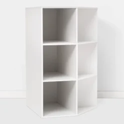 Corner Cube Bookshelf White - Room Essentials™ -Baxton Studio Store GUEST 5d1a6f7b 39d5 4362 bd73 33e7dfb22195
