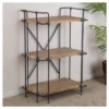 Yorktown 40.5" 3-Shelf Industrial Bookcase Brown - Christopher Knight Home -Baxton Studio Store GUEST 5d330bb6 d769 4d5c 9481 de8c0a8586d1