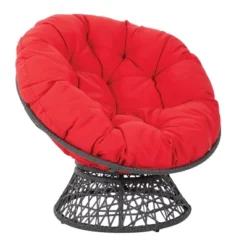 Papasan Chair - OSP Home Furnishings -Baxton Studio Store GUEST 64ad8388 11e7 4241 a7f1 fe25f50580c1