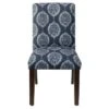 Hendrix Dining Chair In Damask - Skyline Furniture -Baxton Studio Store GUEST 66d3a5a7 2278 4e9c 96a5 eba29fca739a