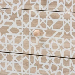 Beau Two-Tone Wood 3 Drawer Storage Cabinet White/Natural Brown - Baxton Studio -Baxton Studio Store GUEST 69ce2785 6f6c 40d4 a9bb 067ef660bc34