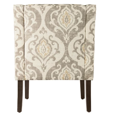 Classic Swoop Accent Armchair - HomePop 8 Classic Swoop Accent Armchair - HomePop - Image 6
