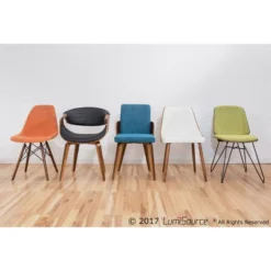 Gianna Mid Century Modern Walnut Dining Chair - Lumisource -Baxton Studio Store GUEST 6ad2dfea 9d3a 4877 880e 82d10e38f6c0