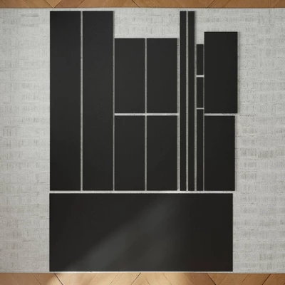 72" Elaine 5 Shelf Standard Bookcase - Brookside Home 8 72" Elaine 5 Shelf Standard Bookcase - Brookside Home - Image 6