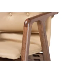 2pc Marcena Imitation Leather Upholstered And Wood Dining Chair Set - Baxton Studio -Baxton Studio Store GUEST 6d557b10 f413 4a5c 8661 33e79f0fa251