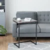 Costway C-shaped End Side Coffee Tray Sofa Table Laptop TV Snack Stand W/ Metal Frame 2 Costway C-shaped End Side Coffee Tray Sofa Table Laptop TV Snack Stand W/ Metal Frame -Baxton Studio Store GUEST 6e64ddaa e740 4f06 b089 c3447f1662e8