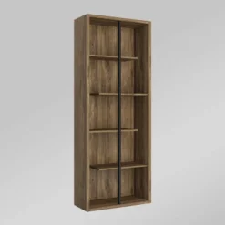 Standard 5 Tier Wooden Bookcase - Techni Mobili -Baxton Studio Store GUEST 6f19fb38 a12a 4c41 a9b6 912dfa1b8026