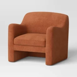 Maldone Curved Upholstered Accent Chair - Threshold™ -Baxton Studio Store GUEST 6fe983be 645e 433d 85ab 723bf912e388