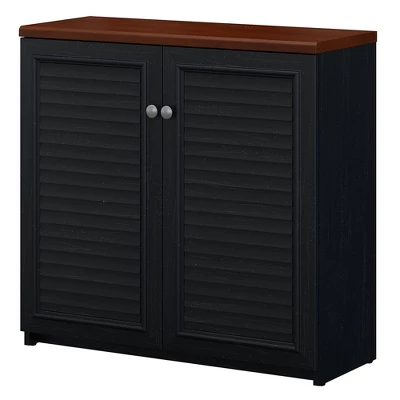 Fairview Small Storage Cabinet With Doors - Bush Furniture 9 Fairview Small Storage Cabinet With Doors - Bush Furniture - Image 7