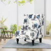 Toddman High-Back Club Chair Floral Print Blue - Christopher Knight Home 2 Toddman High-Back Club Chair Floral Print Blue - Christopher Knight Home -Baxton Studio Store GUEST 70dbda11 1d8d 40f7 bc76 68ecd2cc4369