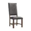 Set Of 2 Hayward Tall Back Side Chair Set Walnut - Picket House Furnishings