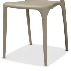 4pc Warner Plastic Dining Chair Set - Baxton Studio -Baxton Studio Store GUEST 71c195d9 534f 48bc 86a8 3a0d55e6d3bb