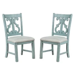 Set Of 2 Lexin Padded Dining Side Chairs - MiBasics -Baxton Studio Store GUEST 71e1784f b67b 496d ac7d 65e68daca7f5