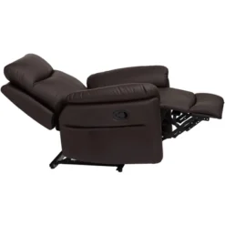 Elm Lane Newport Dark Brown Faux Leather Recliner Chair Modern Armchair Comfortable Push Manual Reclining Footrest For Bedroom Living Room Reading 14 Elm Lane Newport Dark Brown Faux Leather Recliner Chair Modern Armchair Comfortable Push Manual Reclining Footrest For Bedroom Living Room Reading -Baxton Studio Store GUEST 72a40290 4329 42b6 8e13 cc9636727492