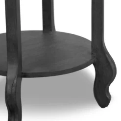 James Round Side Table Dark Gray - Finch 15 James Round Side Table Dark Gray - Finch -Baxton Studio Store GUEST 7369882e 0800 4894 83c3 e0593315c4d9