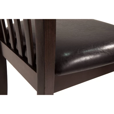 2pc Hammis Upholstered Side Chair Brown - Signature Design By Ashley 5 2pc Hammis Upholstered Side Chair Brown - Signature Design By Ashley - Image 3