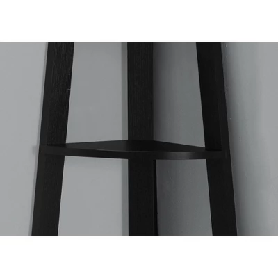 Bookcase With Corner Accent Étagère 60" - EveryRoom® 4 Bookcase With Corner Accent Étagère 60" - EveryRoom® - Image 2