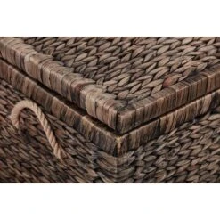 Farmhouse Wicker Trunk Rustic - ClickDecor -Baxton Studio Store GUEST 769c3667 4c6c 4671 9756 ff5c7fe2bc5b