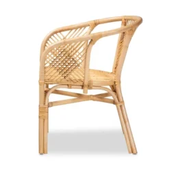 Kagama Rattan Dining Chair Brown - Bali & Pari 11 Kagama Rattan Dining Chair Brown - Bali & Pari -Baxton Studio Store GUEST 7807d9f4 685e 496d a16d ce5abb37a6f4