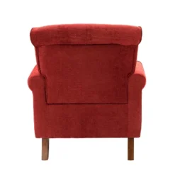 Galatea Wooden Upholstered Accent Armchair With Nailhead Trim | ARTFUL LIVING DESIGN -Baxton Studio Store GUEST 78a8ccad 712b 4012 87a2 ad85b3a58c81