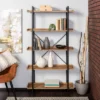 68" 5 Tray Shelf Urban Pipe X Back Bookshelf - Saracina Home 1 68" 5 Tray Shelf Urban Pipe X Back Bookshelf - Saracina Home -Baxton Studio Store GUEST 7ad9f6be 6ef0 46de 8004 93e79c8b8790