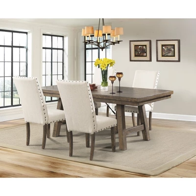 Dex Upholster Side Chair Set Cream/Smokey Walnut Brown - Picket House Furnishings 5 Dex Upholster Side Chair Set Cream/Smokey Walnut Brown - Picket House Furnishings - Image 3