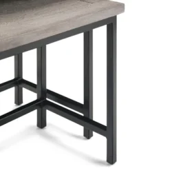 2pc Rhonda Solid Mango Wood Nesting Side Table - Wyndenhall -Baxton Studio Store GUEST 7c144f72 b4a2 4405 8bf1 45eea0f6a084