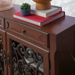 Julio Console Light Cherry - Powell Company -Baxton Studio Store GUEST 81c2b5cc feaf 4647 9588 eb09a79e5692