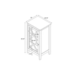 Fetti Small Cabinet - Linon -Baxton Studio Store GUEST 81dbfb13 c4c1 4630 9d72 7664e76e14a4
