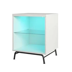 Hannaford End Table White - Room & Joy -Baxton Studio Store GUEST 8248125c 4a18 4d53 8aed 989653035866