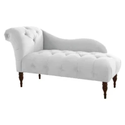 Custom Upholstered Tufted Chaise - Skyline Furniture -Baxton Studio Store GUEST 830cb307 56a6 4734 a750 a65e68365375