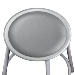 2pk Heavy Duty Vinyl Padded Steel Barstool Gray - Hampden Furnishings -Baxton Studio Store GUEST 841a1f65 4029 4a02 9cbd 4aed0cbefe55