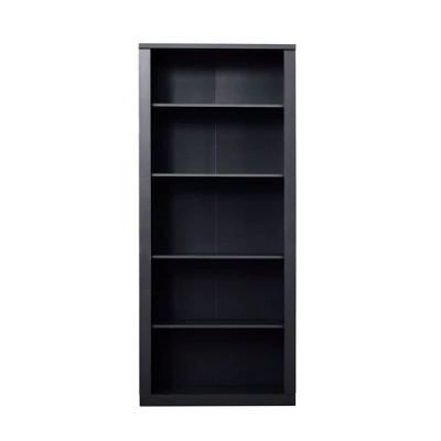 72" Elaine 5 Shelf Standard Bookcase - Brookside Home 9 72" Elaine 5 Shelf Standard Bookcase - Brookside Home - Image 7