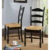 Set Of 2 Ladder Back Dining Chairs - Buylateral 1 Set Of 2 Ladder Back Dining Chairs - Buylateral -Baxton Studio Store GUEST 893935cb 13a6 4aba 874a ff3fc6380c4c