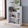 FC Design 3 Tier Display Bookcase In White Finish -Baxton Studio Store GUEST 8be94cca 7cb8 409a 9e14 55a77b0f298b